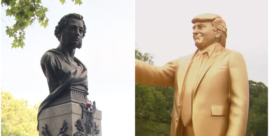 Замість пам'ятника Пушкіну в Одесі може з'явитися Трамп: міськрада зареєструвала петицію