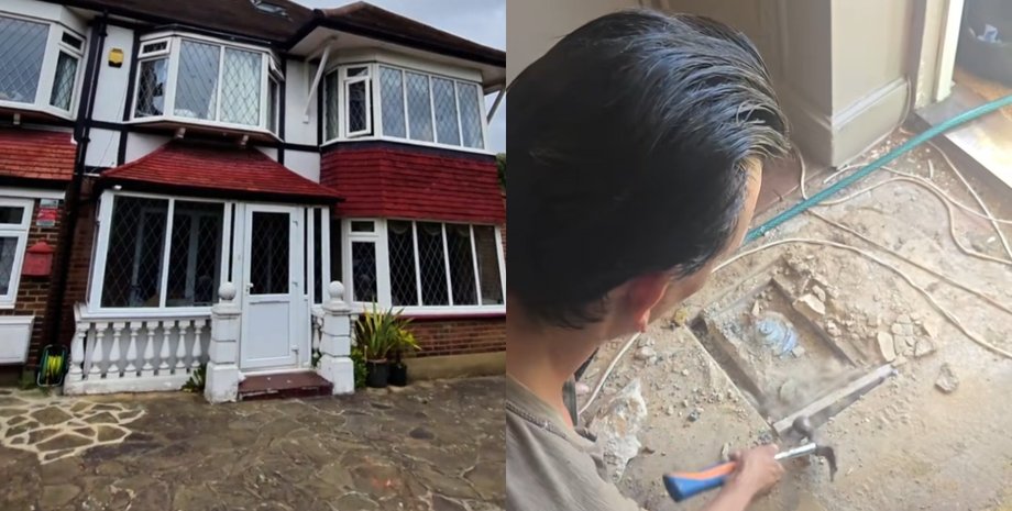 Сантехніки зняли мостини і знайшли старовинний сейф, який зрештою зламали