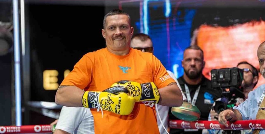 Украинский боксер