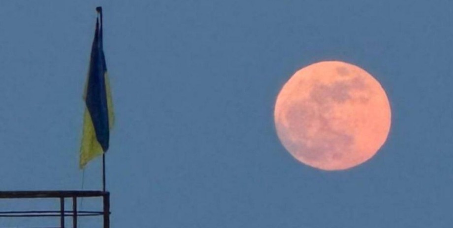 розовая луна розовая луна, полнолуние, апрельское полнолуние