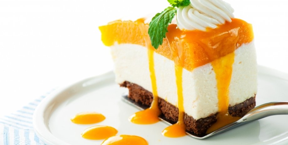 новогодний десерт, торт с мандаринами, что испечь на новый год, торт суфле, десерт с мандаринами