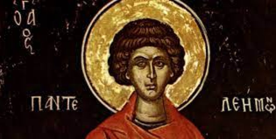 Изображение великомученика Пантелеймона