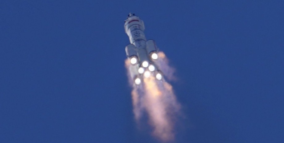запуск, ракета, китай, космос, фото