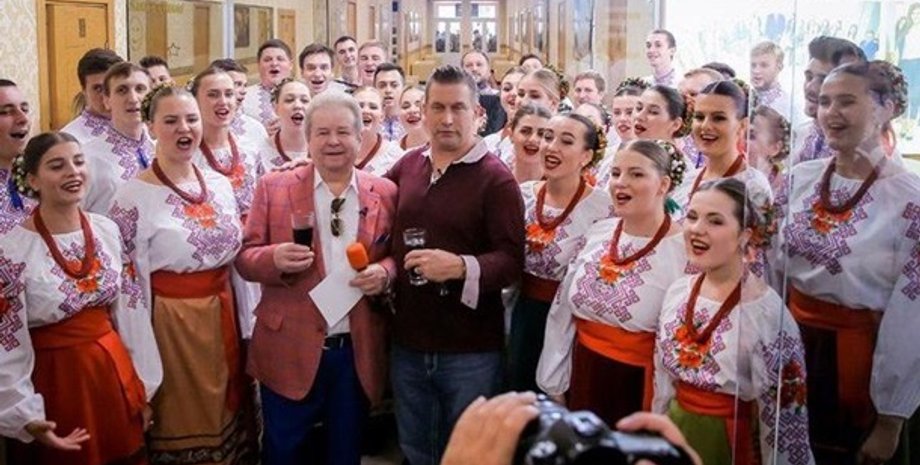 Стивен Болдуин и Михаил Поплавский/Фото: Укринформ