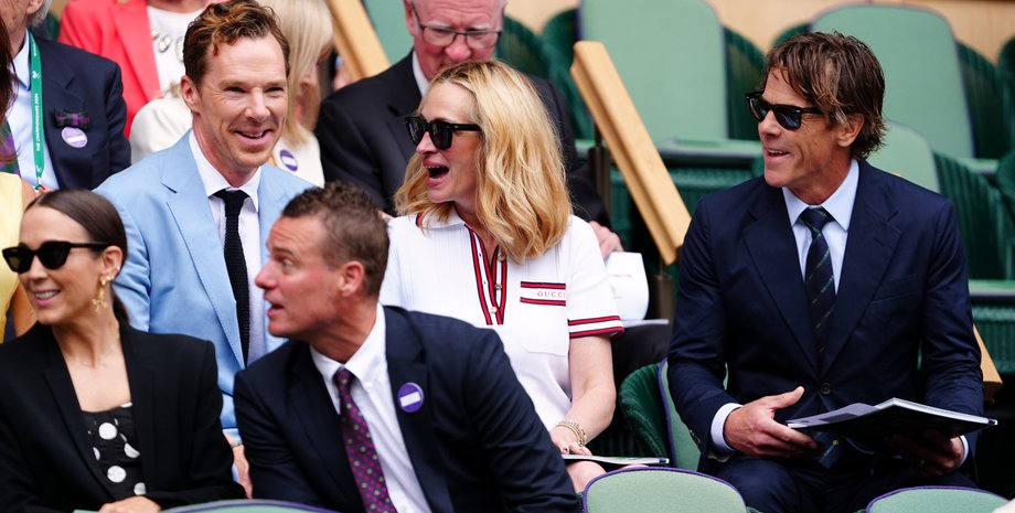 уимблдон 2024, финал уимблдона 2024, джулия робертс муж, бенедикт камбербэтч, кейт миддлтон, зендея