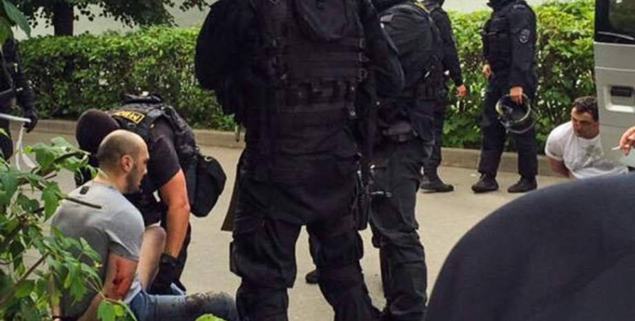 Один из задержанных в Москве / Фото: Twitter