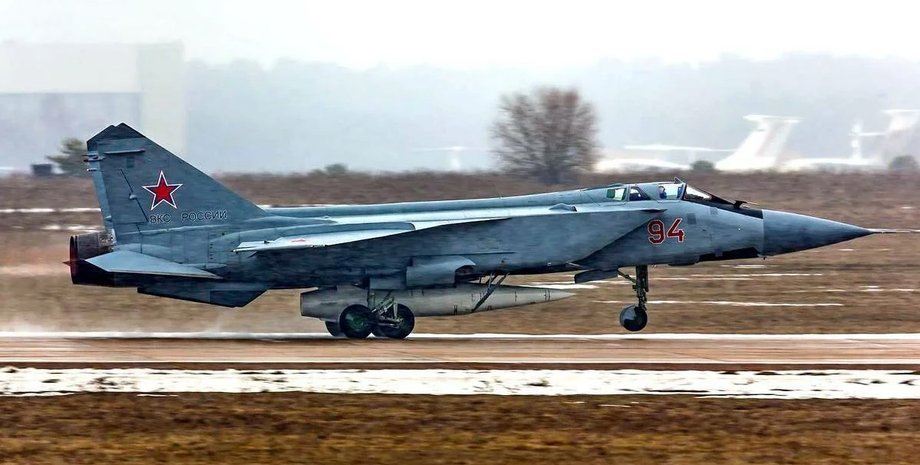 МиГ-31, истребитель, самолет, война РФ против Украины, российское вторжение, Хмельницкая область, обстрел