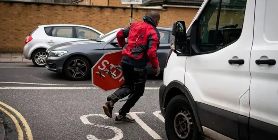 Лондон, кража, Бэнкси