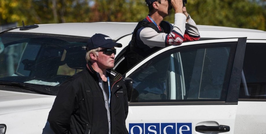 Наблюдатели ОБСЕ в Донбассе / Фото: Facebook