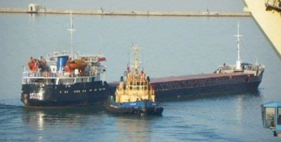 сухогруз, крушение