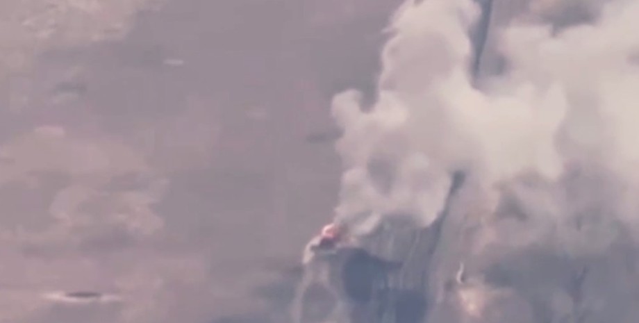 Последствия удара по врагу ВС РФ, удар, атака, последствия атаки, техника, взрыв, огонь