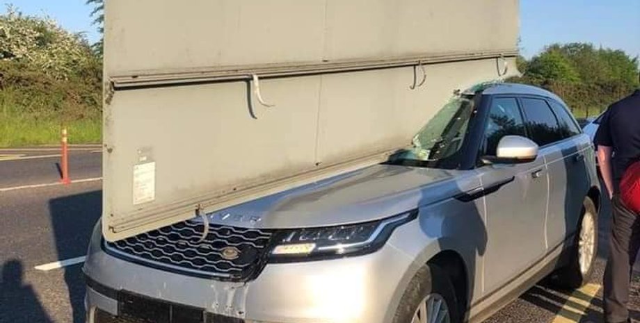 Авария с внедорожником