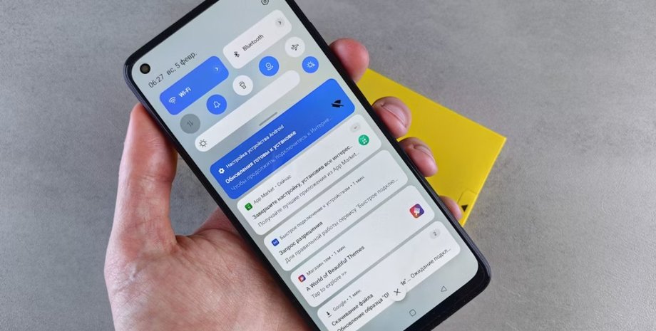смартфон android оновлення по