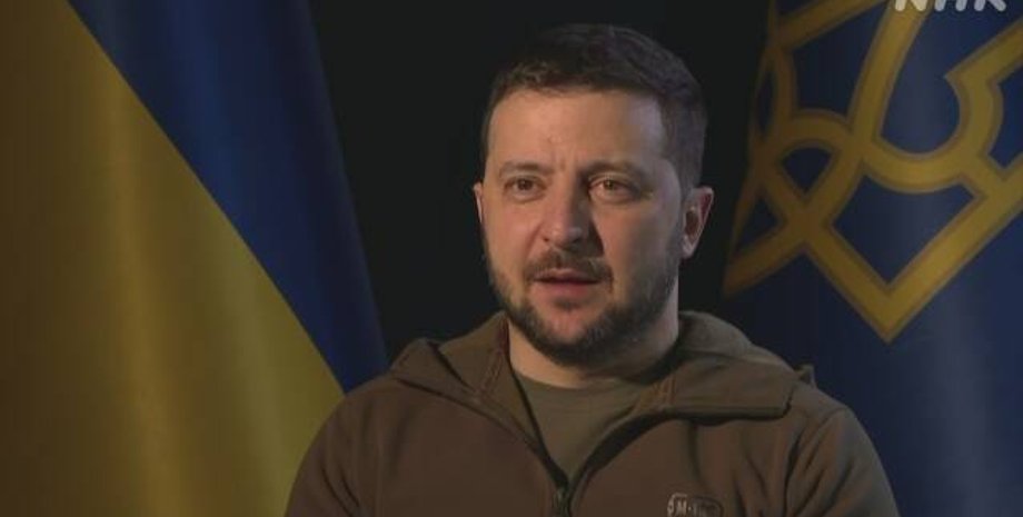 Володимир Зеленський NHK, президент України