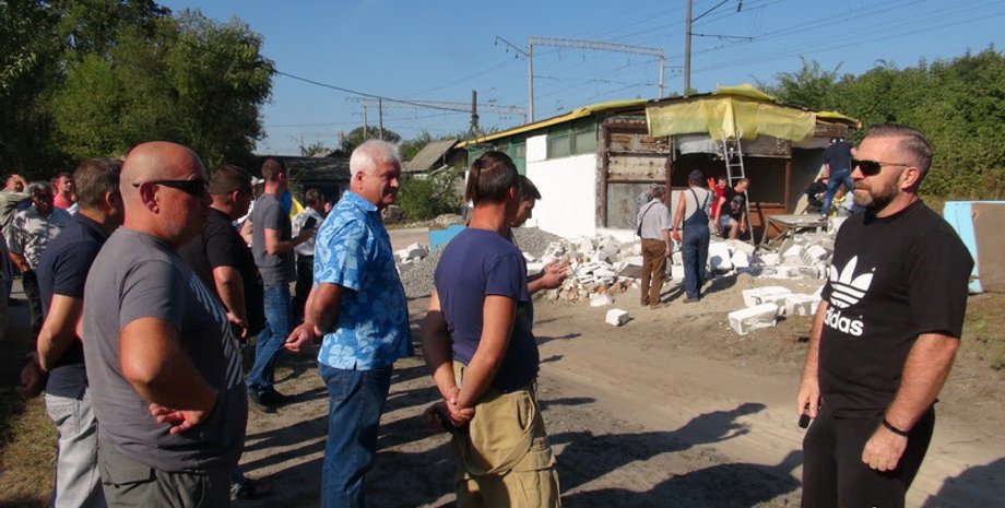 Под Киевом разрушили строящийся храм УПЦ МП / Фото: borova.org