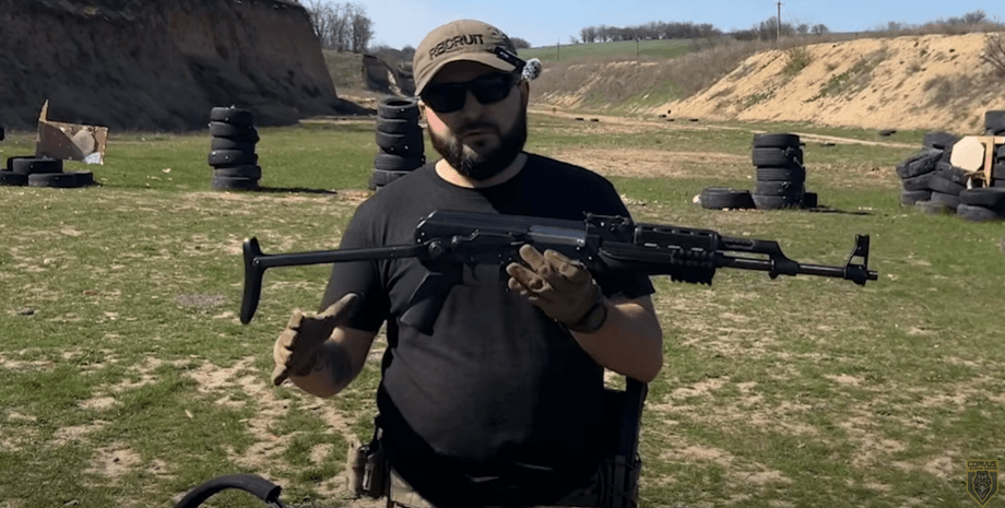 зброя ЗС РФ, автомат Type 56-1, трофейний автомат, китайський автомат, озброєння ЗС РФ