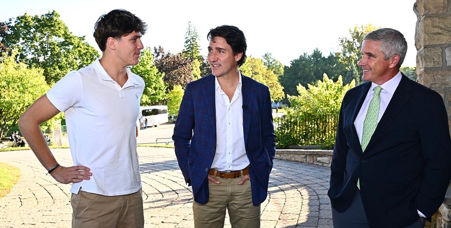 Ксавье Трюдо, Джастин Трюдо