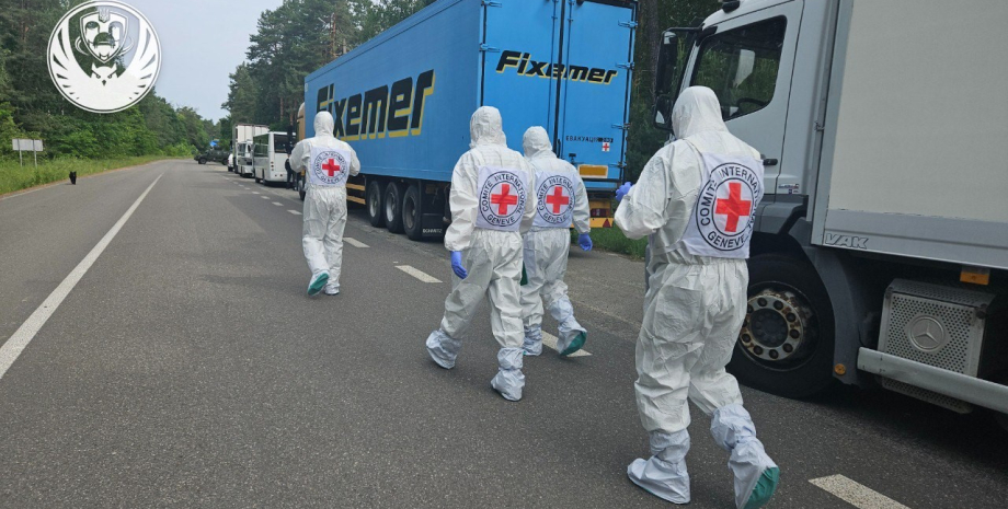 В Украину вернули 1212 тел Грузовики с телами павших защитников