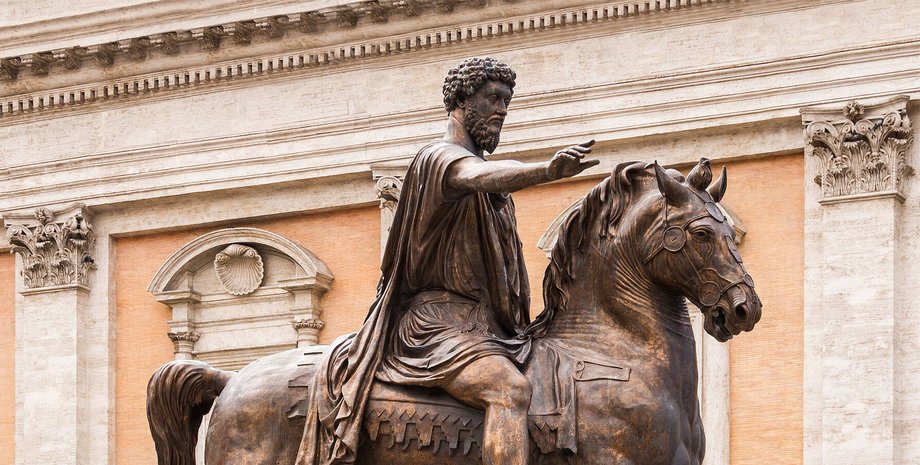 Марк Аврелій правив з 161 до 180 року н. е.