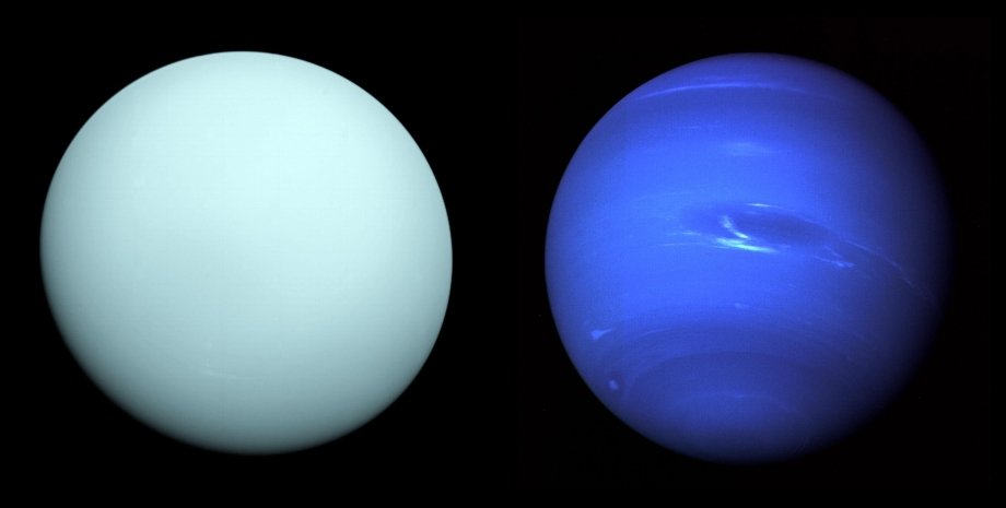 Уран, Нептун, космос, фото