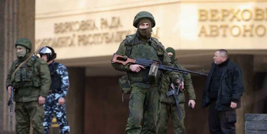 российские оккупанты в крыму, российские солдаты в крыму, крым оккупация