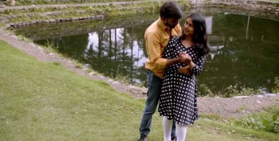 Свидание, прогулка, влюбленные, озеро, парень и девушка, мужчина и женщина, объятия, любовник