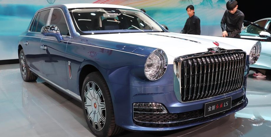 Hongqi, Hongqi L5, Авто, Автомобили, Новинки, Китай, Китайские авто, Дизайн, Цены, Автосалон в Шанхае