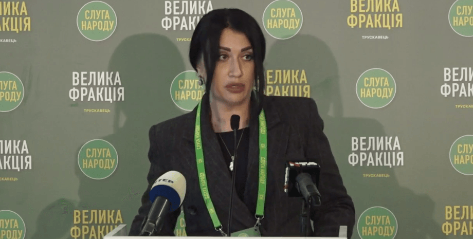 Юлія Палійчук, слуга народу, брифінг, трускавець, партія слуга народу, трускавець слуга народу