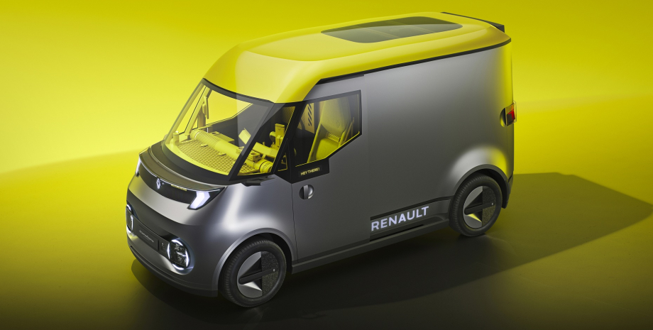 Renault Estafette, новий Renault Estafette, електромобіль Renault, фургон Renault