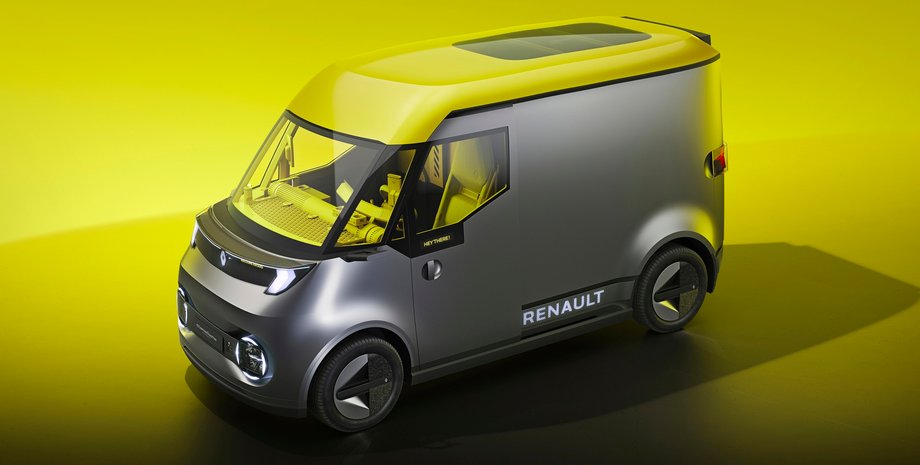 Renault Estafette, новий Renault Estafette, електромобіль Renault, фургон Renault