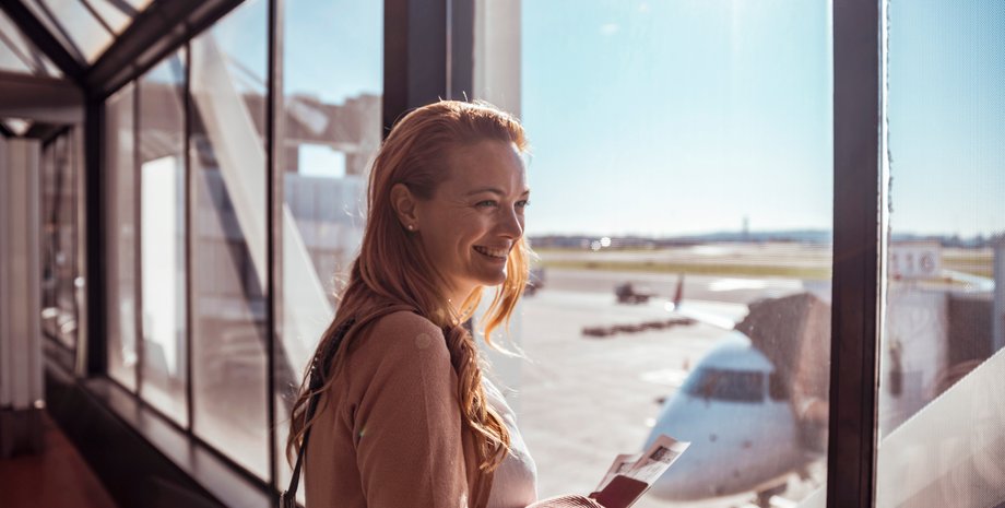 самолет, вечерние полеты