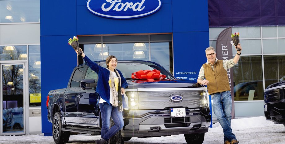 Ford F-150 Lightning, Ford F-150, новий Ford F-150, електромобіль Ford F-150, пікап Ford