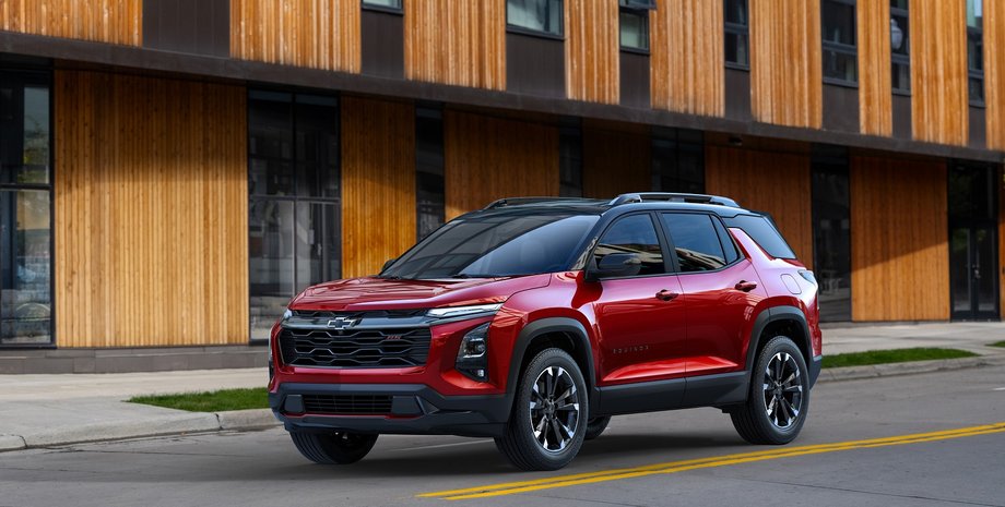 Chevrolet Equinox RS, Chevrolet Equinox, новий Chevrolet Equinox, Chevrolet Equinox 2024, кросовер Chevrolet