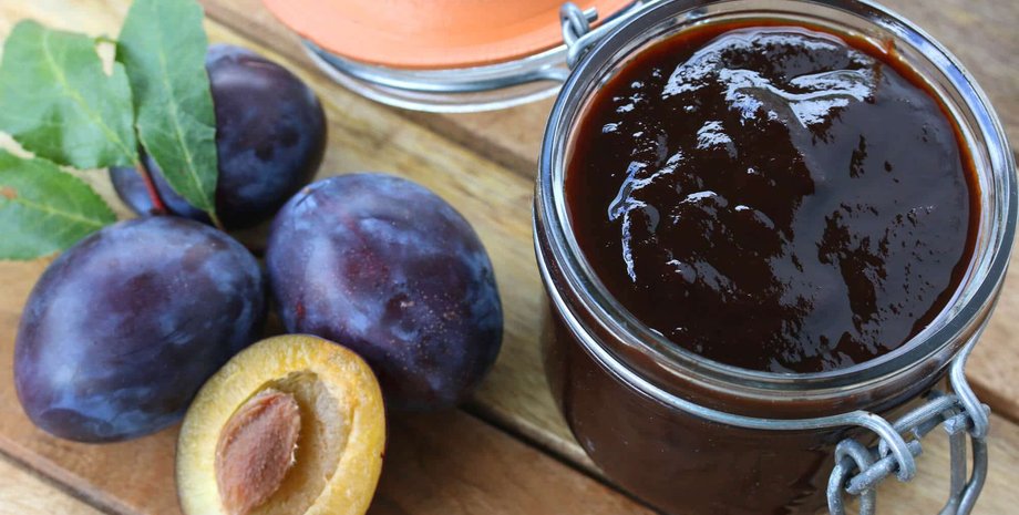 варенье из слив, нутелла из слив