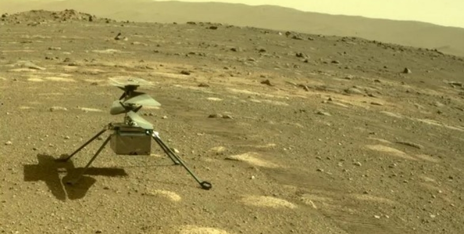 вертолет Ingenuity, Марс
