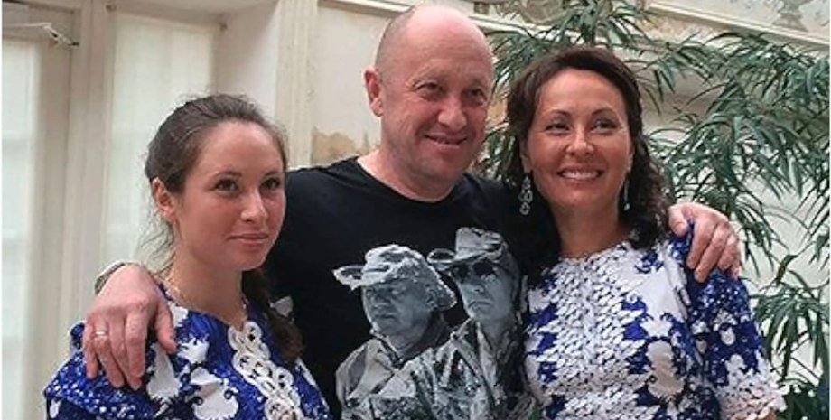Евгений Пригожин, жена, дочь, мятеж в РФ