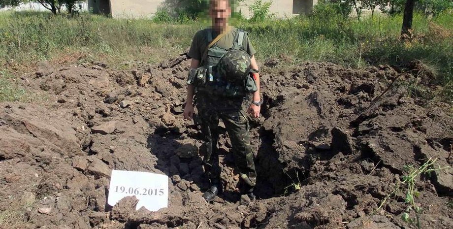 Результат обстрела Попасной / Фото: Пресс-центра АТО