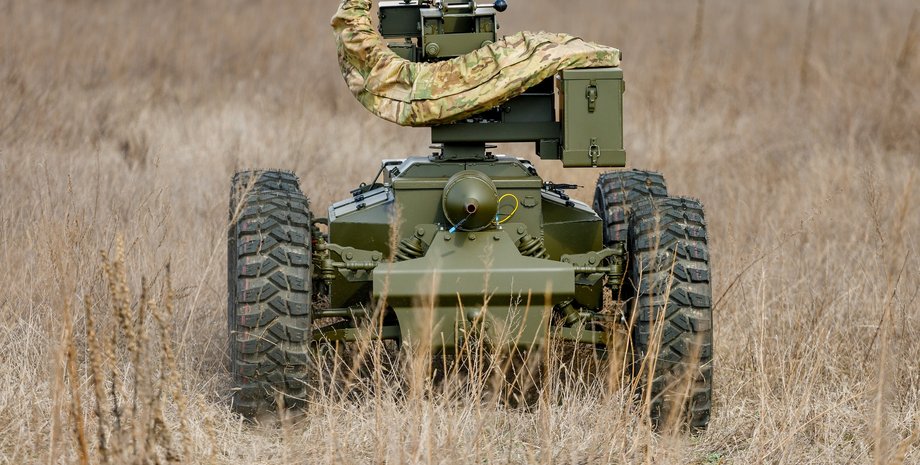 Наземный дрон на оптоволокне, наземная платформа, платформа на оптоволокне, Brave1 дрон на оптоволокне, ВСУ дрон на оптоволокне