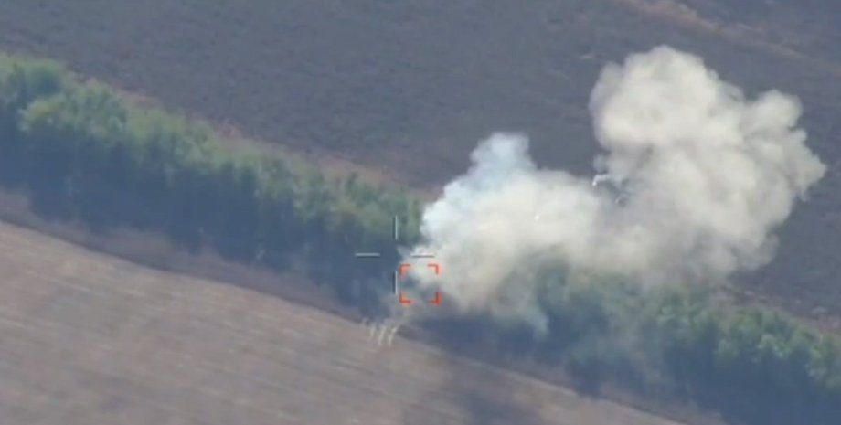 Ураган, уничтожение, взрыв, военная техника РФ, Россия, военная техника РФ