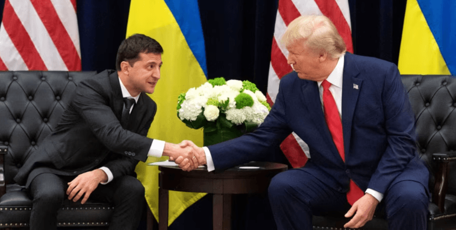 Владимир Зеленский и Дональд Трамп