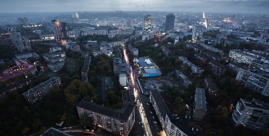 Вид на Киев / Фото: Elektraua.livejournal.com