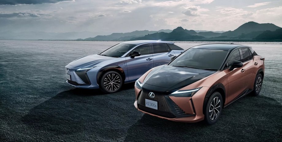Lexus RZ 300e, Lexus RZ, новый Lexus RZ, Lexus RZ 2024, электромобиль Lexus, кроссовер Lexus