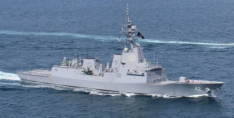 австралийский эсминец Sydney