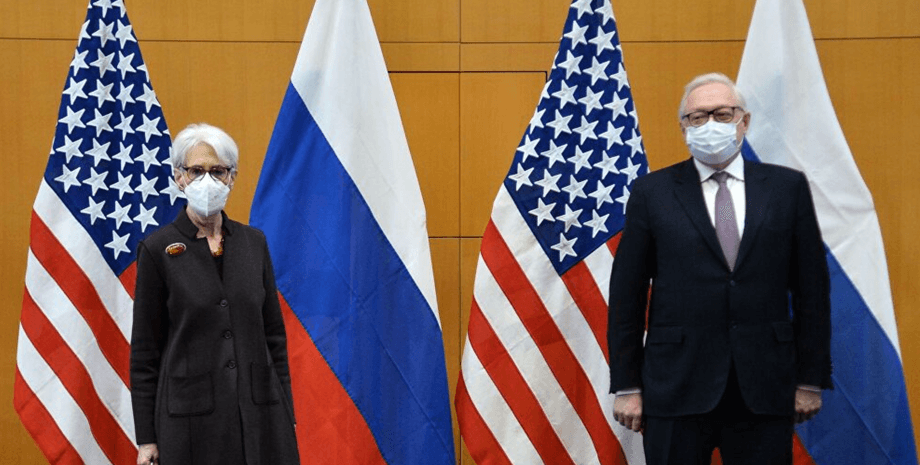 Сергей Рябков, Уэнди Шерман, США, Россия, переговоры в женеве