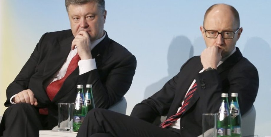 Петр Порошенко и Арсений Яценюк / Фото: УНИАН