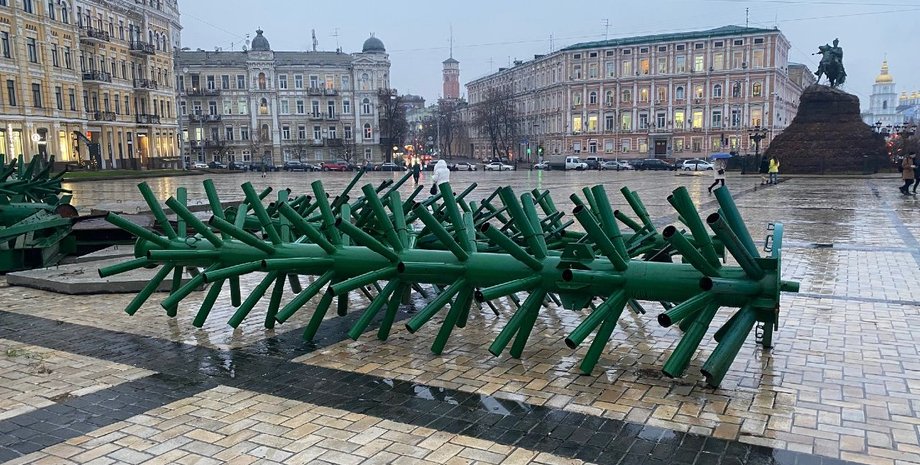 Елка в Киеве