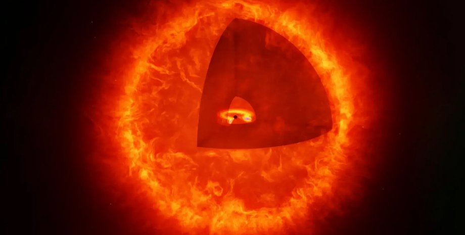 звезда черная дыра