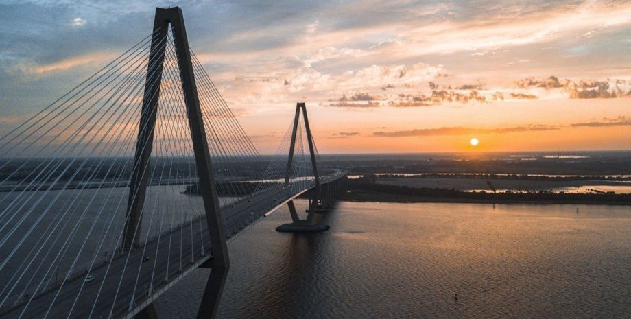 Южный мост, киевский мост, самый высокий мост Киев, Кравченко о Южном мосте, Кличко о Южном мосте