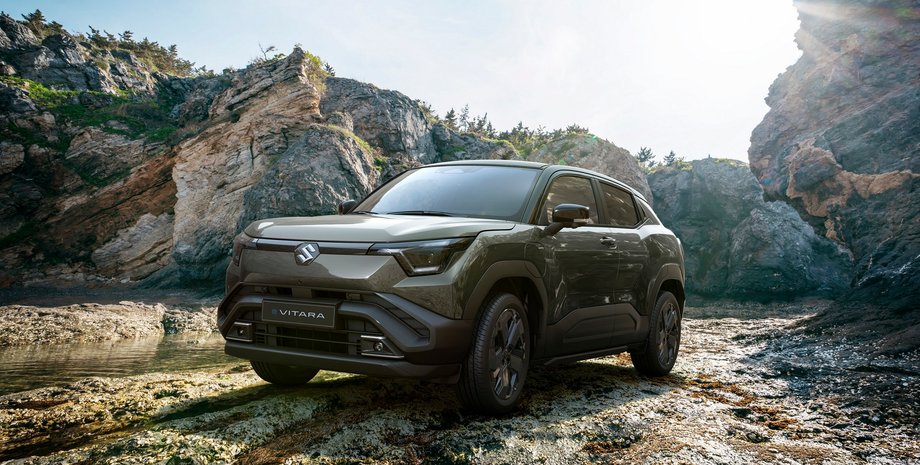 Suzuki eVitara, новый Suzuki eVitara, кроссовер Suzuki, электромобиль Suzuki, электромобиль Suzuki