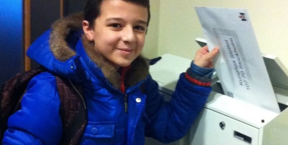 Ахмед, 12-летний сирийский мигрант, направляет письмо короля Швеции / Фото: washingtonpost.com